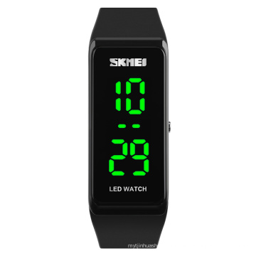 SKMEI 1265 Damen Sportuhren Mädchen Einfaches Design LED Uhr Herren Digitale Armbanduhren 30M Wasserdicht Relogio Feminino